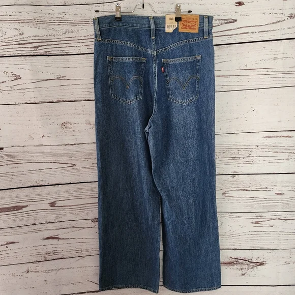 Levi's High Rise Straight Leg Jeans 31 NWT - Picture 6 of 8
